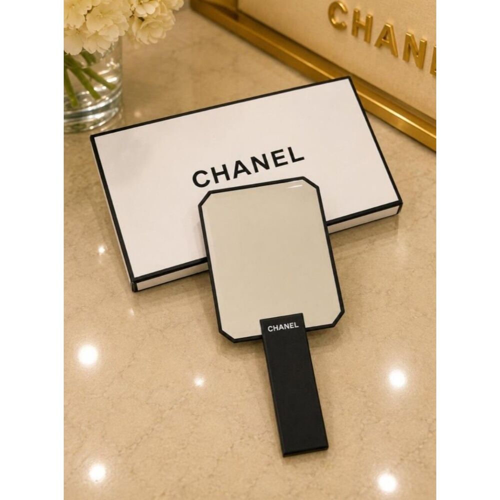 CHANEL Beauty Hand Held Makeup Mirror - Limited Edition - Black